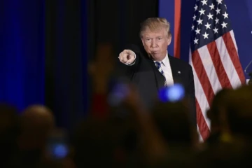 Donald Trump lors d'un meeting de campagne à Gettysburg (Pennsylvanie)