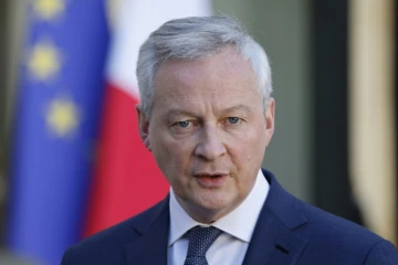Le ministre de l'Economie Bruno Le Maire à l'Elysée, le 28 février 2022 à Paris
