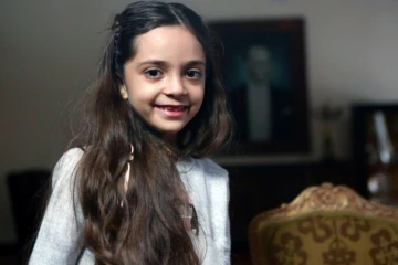 La Syrienne Bana al-Abed, 7 ans, le 22 décembre 2016 à Ankara
