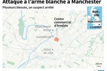 Attaque à l'arme blanche à Manchester