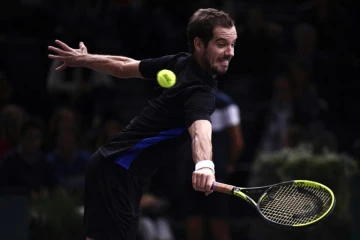 Richard Gasquet face à Benoît Paire, le 30 octobre 2017 à Paris-Bercy
