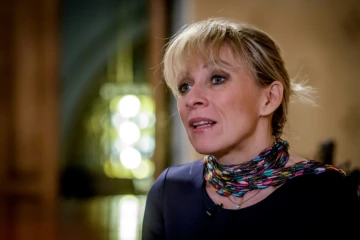 La porte-parole de la diplomatie russe, Maria Zakharova, à Moscou, le 16 janvier 2018