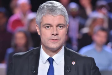 Le chef de file de LR, Laurent Wauquiez le 25 janvier 2018 sur le plateau de France 2 à Saint-Cloud