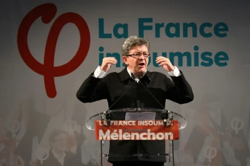Jean-Luc Mélenchon au soir du second tour des législatives, le 18 juin 2017 à Marseille
