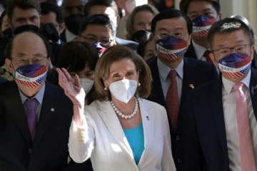 Nancy Pelosi, présidente de la Chambre des représentants des États-Unis, à Taipei, le 3 août 2022