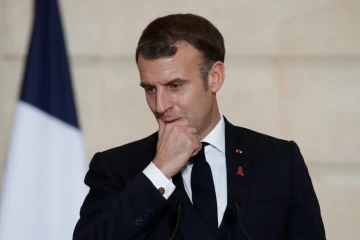 Le président Emmanuel Macron le 1er décembre 2020 à l'Elysée à Paris