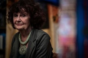La psychopédagogue française Eva Thomas à Grenoble, le 2 mars 2021
