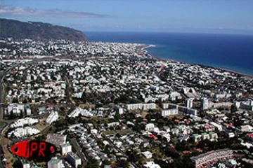 Vue aérienne de Saint-Denis (Nord)