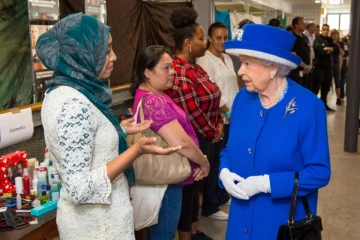La reine d'Angleterre Elizabeth II le 16 juin 2017 à Londres