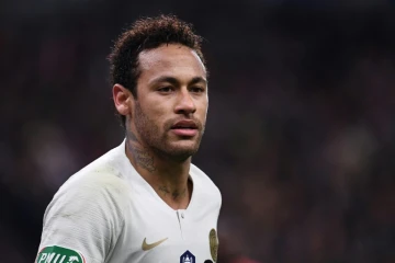 La star du PSG Neymar lors de la finale de la Coupe de France contre Rennes, le 27 avril 2019 au Stade de France