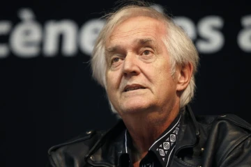 L'auteur suédois de romans policiers Henning Mankell à Paris le 19 mars 2011