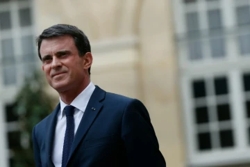 Manuel Valls à Matignon le 24 mars 2016