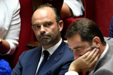 Le Premier ministre Edouard Philippe lors d'une session de questions au gouvernement à l'Assemblée, le 2 juillet 2018 à Paris 