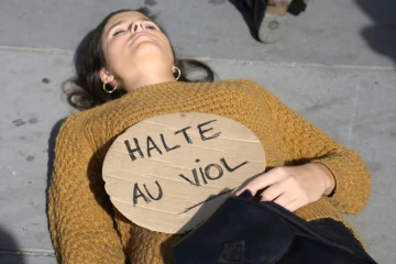 Rassemblement contre les violences sexistes et sexuelles à l'appel de #Noustoutes, le 29 septembre 2018 à Paris