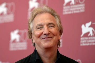 Alan Rickman le 4 septembre 2013 à Venise