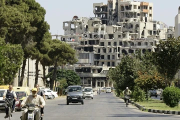 La ville syrienne de Homs le 19 septembre 2016