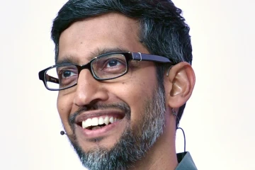 Sundar Pichai, patron de Google, lors d'une conférence à Mountain View, le 7 mai 2019
