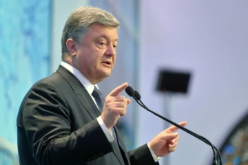 Le président ukrainien Petro Porochenko à la conférence internationale annuelle Yalta le 11 septembre 2015 à Kiev