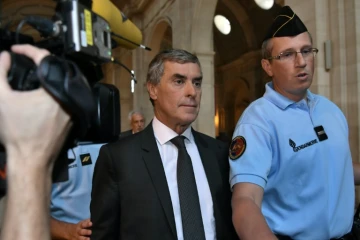 Jérôme Cahuzac à son arrivée au palais de justice le 5 septembre 2016 à Paris