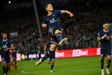 Ander Herrera a lancé le PSG vers la victoire 4-2 sur le terrain de Brest, le 20 août 2021 