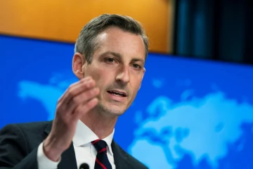 Le porte-parole du département d'Etat américain, Ned Price, le 10 mars 2022 à Washington