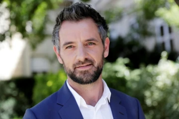Le député LREM d'Ille-et-Vilaine Florian Bachelier le 19 juin 2017 à Paris