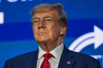 L'ancien président américain Donald Trump, le 15 juillet 2023 à West Palm Beach, en Floride