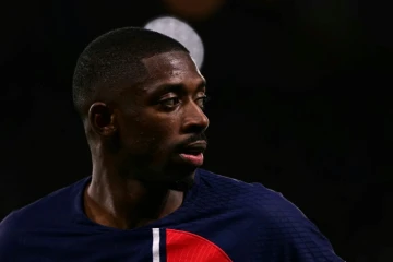 L'ailier du Paris Saint-Germain Ousmane Dembélé le 10 avril 2024 au Parc des Princes, à Paris