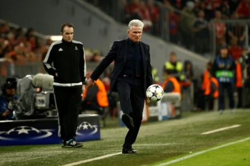 L'entraîneur allemand du Bayern, Jupp Heynckes, lors du quart de finale retour de la Ligue des champions face au Séville FC, à Munich, le 11 avril 2018