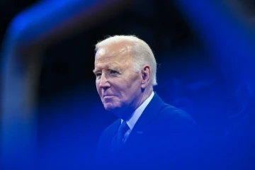 Joe Biden le 16 janvier 2025 près de Washington