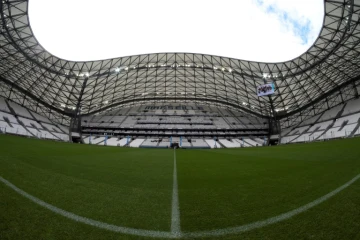 Vue générale du Stade Vélodrome de Marseille prise le 9 novembre 2016