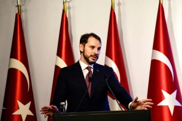 Le ministre turc des Finances et gendre de Recep Tayyip Erdogan, Berat Albayrak, à Istanbul le 10 août 2018.