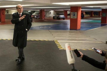 Yahya al-Aridi, porte-parole du comité des négociations syriennes, à Vienne, le 26 janvier 2018