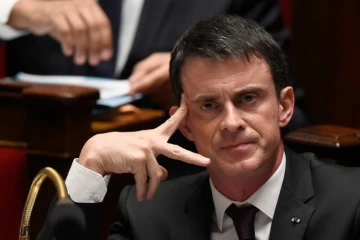 Le Premier ministre français Manuel Valls à l'Assemblée nationale le 16 décembre 2015
