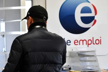 Une agence Pôle emploi à Montpellier le 3 janvier 2019
