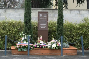 Mémorial en hommage aux militaires tués en 2012 par Mohamed Merah, le 15 mars 2017 à Montauban