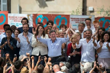 Jean-Luc Mélenchon aux journées de la France insoumise à Marseille, le 27 août 2017