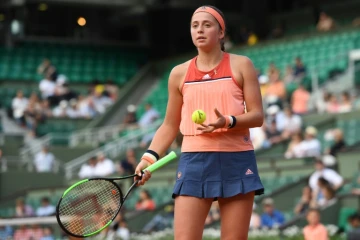 La Lettonne Jelena Ostapenko, gagnante de Roland-Garros en 2017, éliminée dès le premier tour le 27 mai 2018