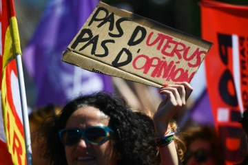 Manifestation à Paris pour défendre le droit à l'avortement, le 2 juillet 2022