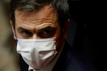 Le ministre de la Santé Olivier Véran, le 2 mars 2021 à Paris