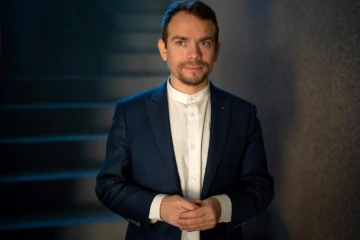 L'avocat Visinel Balan, orphelin dans la Roumanie de Ceausescu, à la tête de l'ONG "La voix des enfants abandonnés", le 17 décembre 2019 à Bucarest