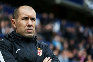 L'entraîneur de Monaco Leonardo Jardim lors d'un match à Caen, le 19 mars 2017 