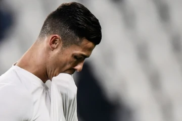 Cristiano Ronaldo à l'issue d'un match avec la Juventus contre le Chievo Vérone, le 21 janvier 2019 à Turin