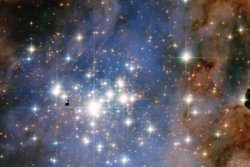 Photo fournie par l'Agence Spatiale européenne montrant une constellation d'étoiles dans la Voie Lactée, le 21 janvier 2016