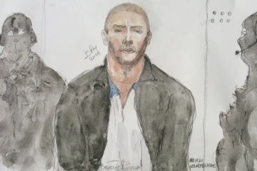 Croquis daté du 26 juin 2014 de Mehdi Nemmouche
