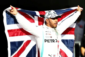 Le Britannique Lewis Hamilton champion du monde de Formule 1 après le GP des Etats-Unis, le 3 novembre 2019 à Austin (Texas) 