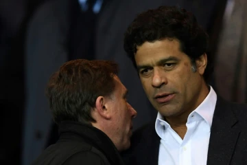 Rai, champion du monde 1994 avec le Brésil et ancien N.10 du PSG, avant le match du PSG face à Manchester City en Ligue des champions au Parc des Princes, le 6 avril 2016  