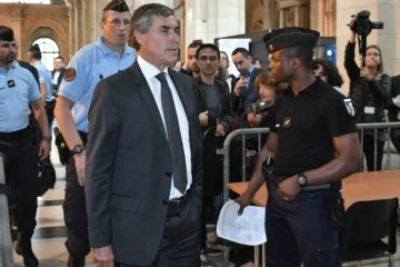 Jérôme Cahuzac à son arrivée au palais de justice le 5 septembre 2016 à Paris