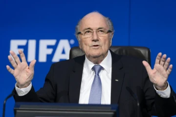 Sepp Blatter, le 20 juillet 2015 lors d'une conférence de presse au siège de la Fifa à Zurich