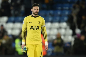 Le gardien Hugo Lloris, avec Tottenham Hotspur, le 28 novembre 2017 à Leicester City